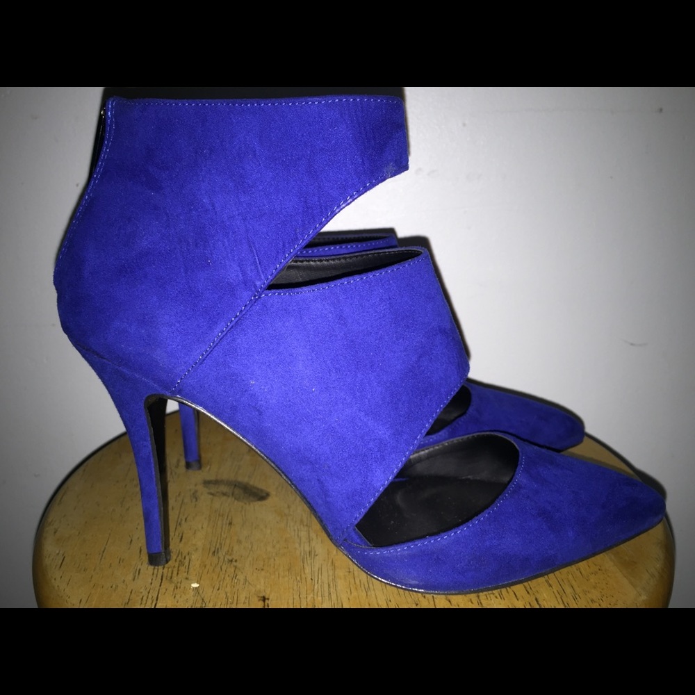 Blue heels